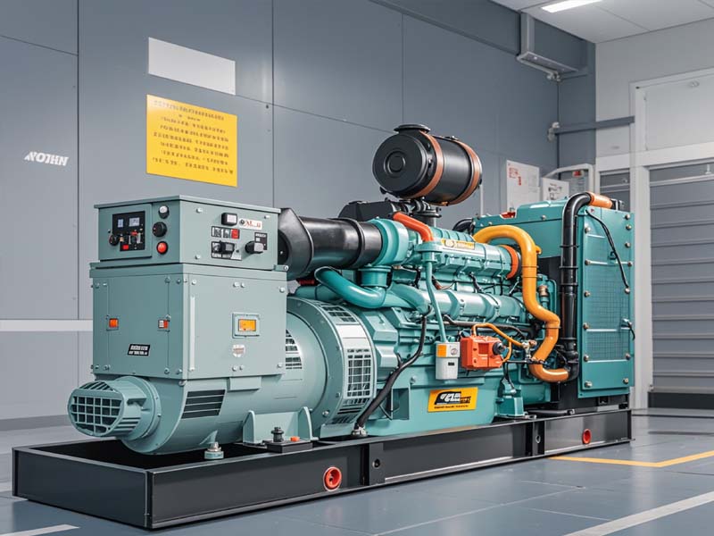 南木林柴油发电机组水泵皮带的张力如何调整？