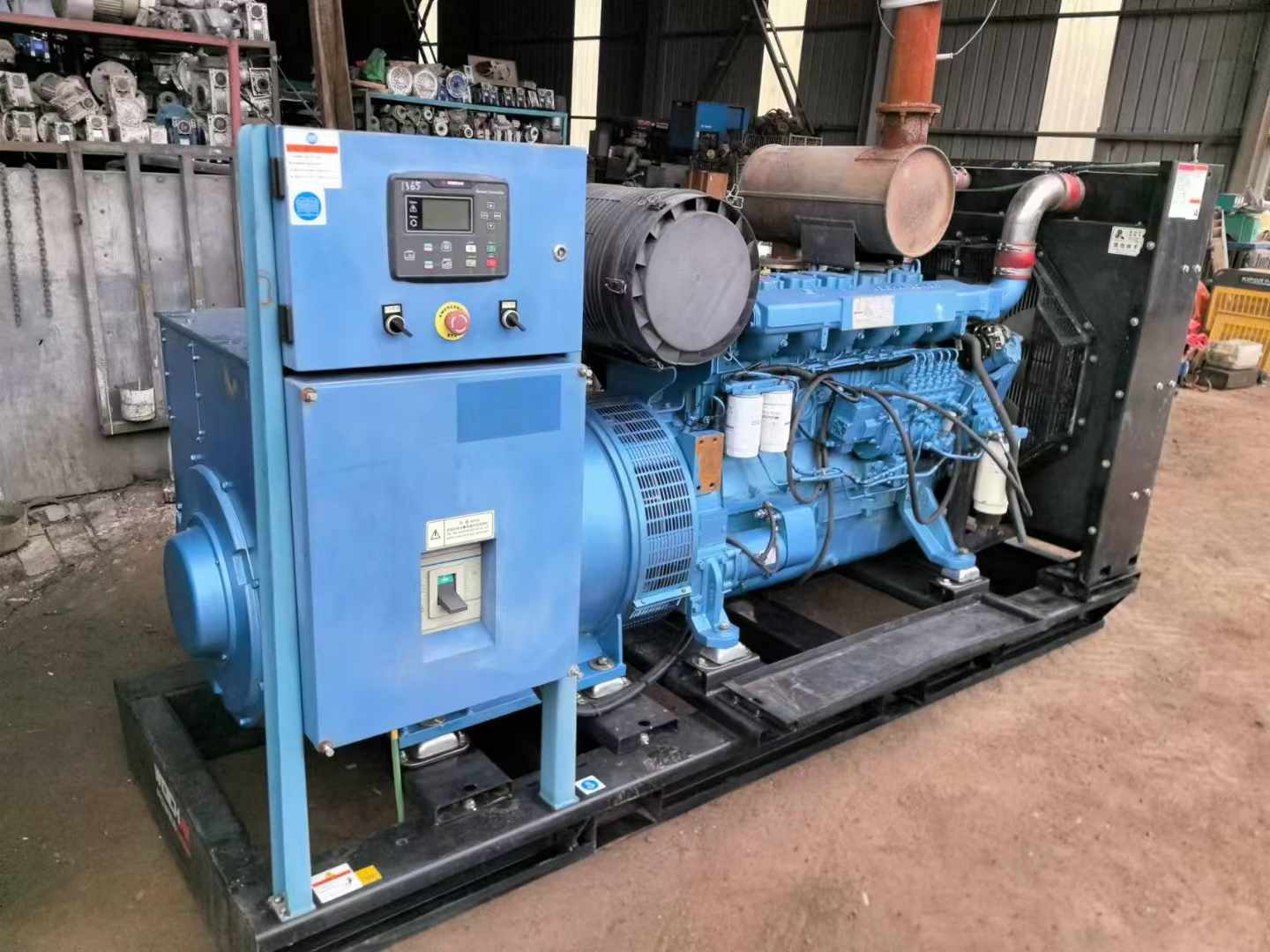南木林500kW 柴油发电机组可带动设备功率的计算公式是什么?